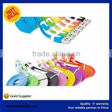 Ultra Thin Micro USB Cable Data Transfer Power Cable Lead