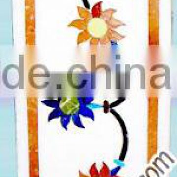 Indian Stone Inlay Marble Border