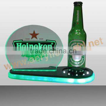 Popular Blue Light Custom Led Acrylic Sign With Base Manufacturer photo-2