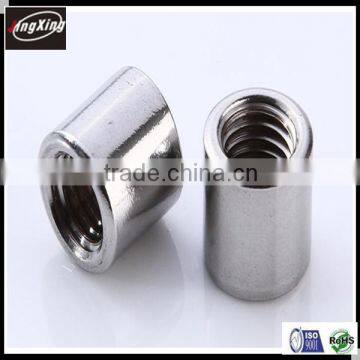 good price Customized cnc lathe stainless steel round coupling nut