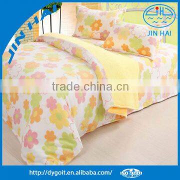 2015 fashion home cotton bed sheet set