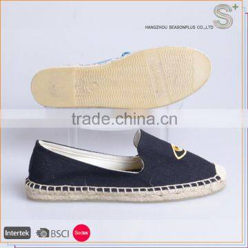 Wholesale hot-selling soft comfort flat espadrilles