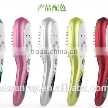 Hair loss treatment handheld electric hair massage combs electric scalp stimulator for health