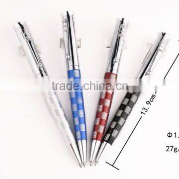 Personalized souvenir pen 2016 high value branded exclusive metal roller pen