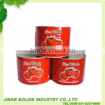 OEM 70g -2200g Canned tomato paste