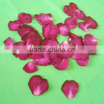 dried rose petals