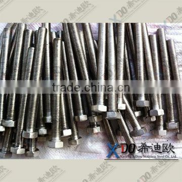 hex head bolt heavy hex bolt stanless steel UNS N04400