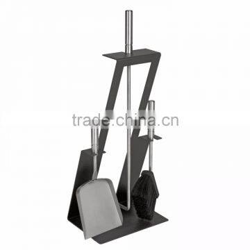 Stainless Steel Fireplace Tool/ Fireplace Accessories Set /Black Companion Set