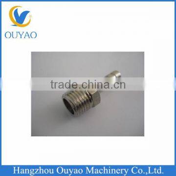 Chrome Plated Male NPT Hose Barb Coupler