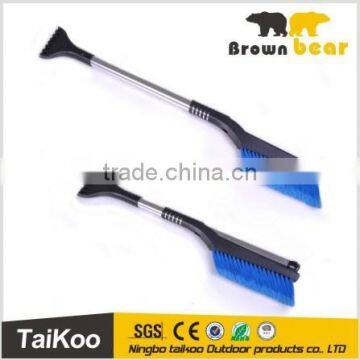 Telescoping snow brush for car with Ice Scraper