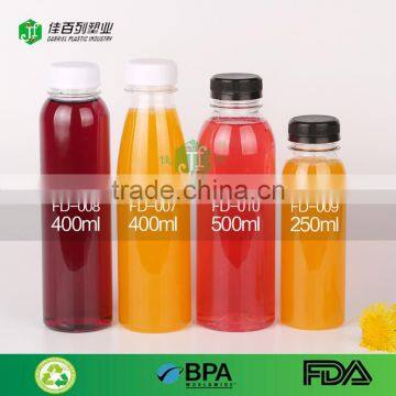 Cixi Gabriel high quality empty food grade 400ml 500ml Plastic bottle