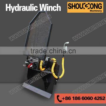 Skid Steer Loader Attachments Hydraulic Winch photo-2