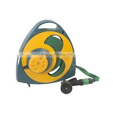 Garden auto flat garden hose reel easy store 15M hose