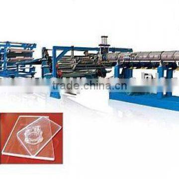 PC/PMMA/PS TRANSPARENT SHEET EXTRUSION LINE