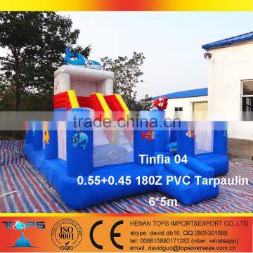 Inflatable Bouncer Tinfla 04 in PVC Tarpaulin Materials photo-4