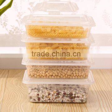 Wholesale Plain Suqare Plastic Packaging Food Grain Box photo-2