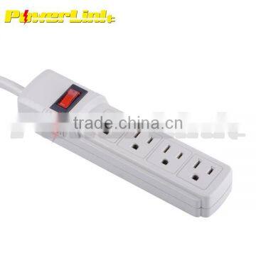 H80165 UL/CUL 4 outlet power strip with surge protectors