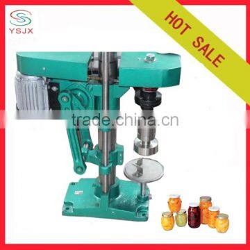 peanut butter jar capping machine / glass bottle cap closer twist off machine