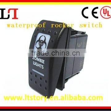 Motorcycle LED Light Waterproof Rocker Switch Printed photo-4