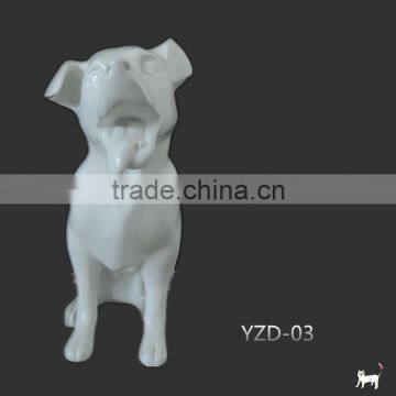 New arrival fiberglass display dog mannequin,fiberglass animal stutue