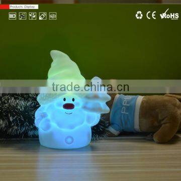 Soft Snowman LED Night Light for Children photo-4