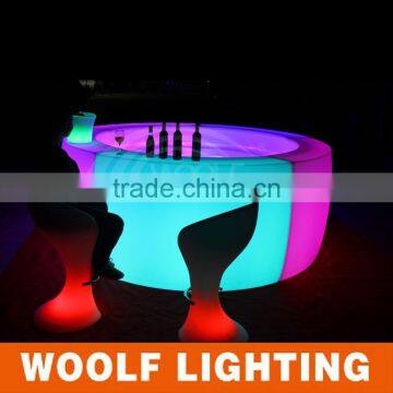 Rechargeable LED Furniture bar counter outdoor