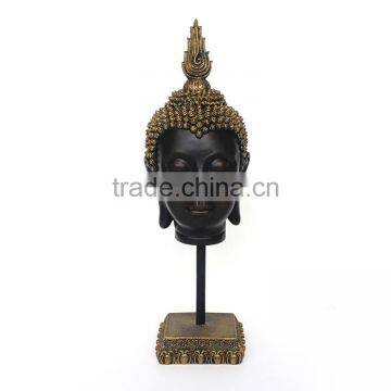 Handmade Resin Buddha Head Statue photo-2