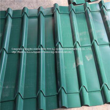 Trapezoid Steel Tile Forming Machine For Glazed Sheet photo-2