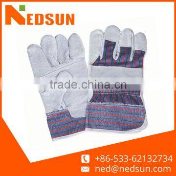 High quality split labour protection cow gloves for working