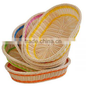 Kitchen poly rattan sundries basket