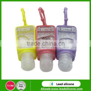 Customized Silicone Hand Sanitizer Holder Keychain/sanitizer Holderhand Sanitizer Silicone photo-4