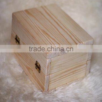 Top Grade New Arrival Handmade Decorative Wooden Christmas Gift Box With Hinge photo-4