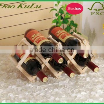 stackable wooden wine rack,pine wood wine rack,wine bottle rack