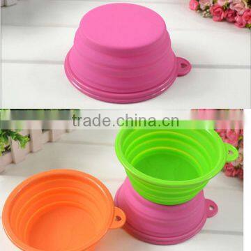 Wholesale Nontoxic FDA Standard Unbreakable Silicone Dog Bowl