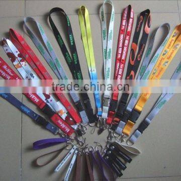 2015 New Arrival Fashion Eco-friendly Printed Custom Polyester Lanyard