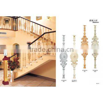 Luxury Design Indoor Color Coated Aluminum Stair Baluster photo-5