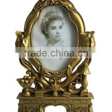 Baroque Decorative Resin Handmade Picture Photo Frames Designs photo-5