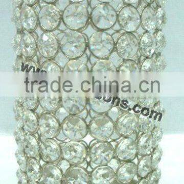 cheap 2015 high quality crystal votive wedding candle