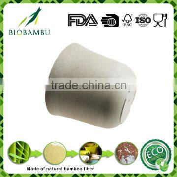 Factory Hot Sale Indoor Bamboo Fiber Garden Flower Pot photo-2