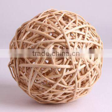 Wholesale handicraft decorative wicker ball christmas decoration ball