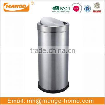 Stainless Steel Swing Top Kitchen Trash Can