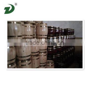 Solid Wood Small Wooden Barrel Decoration photo-4