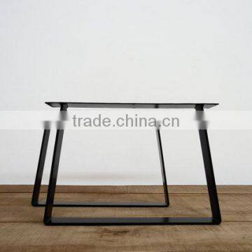 2017 Hot New Products Thin Steel Black Metal Bench Leg With Wood Table photo-2