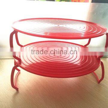 High Quality Plastic Ovenware Tray Rack Cover,plate Holder photo-5