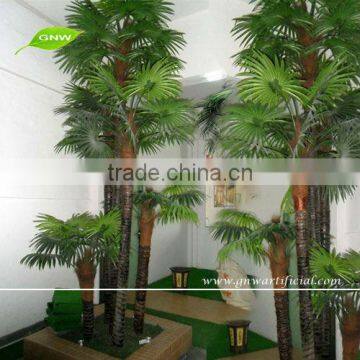 APM033 GNW Decorative Artificial Palm Tree for Sale 13ft High for hotel decoration indoor use