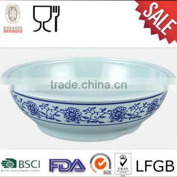 Cheap Price Melamine Blue and White Dinner Bowl