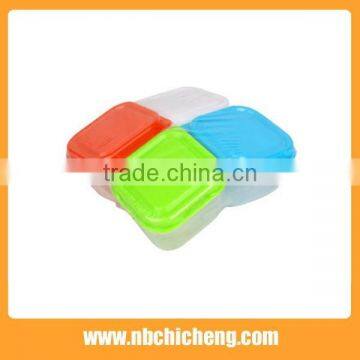 4PCS Small Plastic Storage Box With Lid photo-4