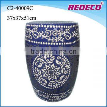 Round Chinese Ceramic Stool For Wholesale