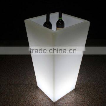 Led Lighted Flower Pots Plastic Flower Vase Home Decoration Pots photo-4