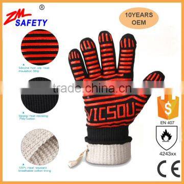 Zhengzhou Zomagtc Comfortable Esd Hest Resistant Fire Proof Grill Gloves photo-3